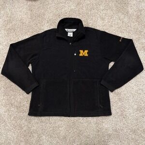 Columbia Sportswear Full-Zip Fleece Jacket | Black | Women's Size M